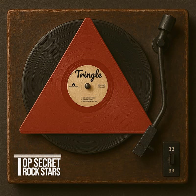 Top Secret Rock Stars Tringle EP Cover
