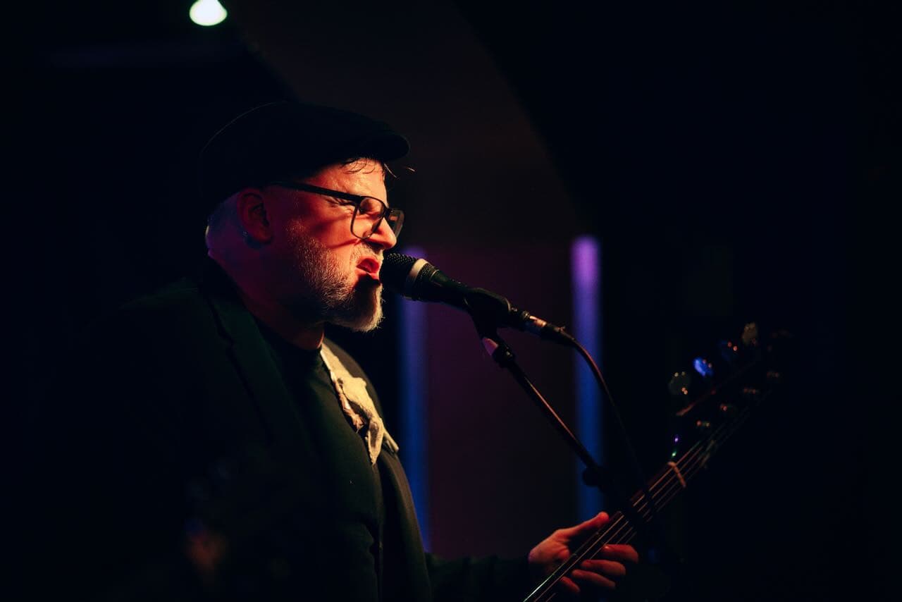 Top Secret Rock Stars performing live at Junction Bar Berlin 2025 – Scenic view on Basslord