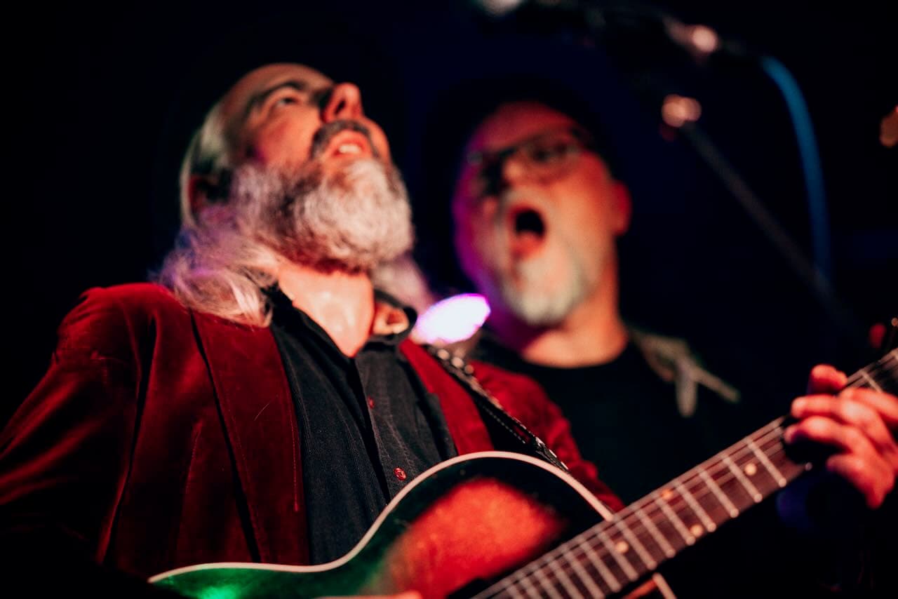 Top Secret Rock Stars rocking the stage during their live concert at Junction Bar Berlin